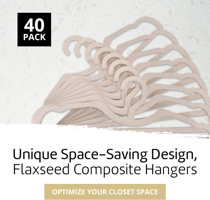 Higher Hangers BioSlim biodegradable flaxseed