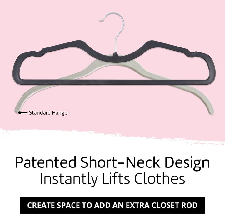 Higher Hangers Slim Black (NON-VELVET)