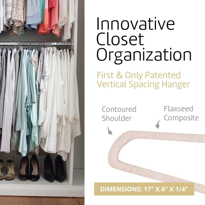 Higher Hangers BioSlim biodegradable flaxseed