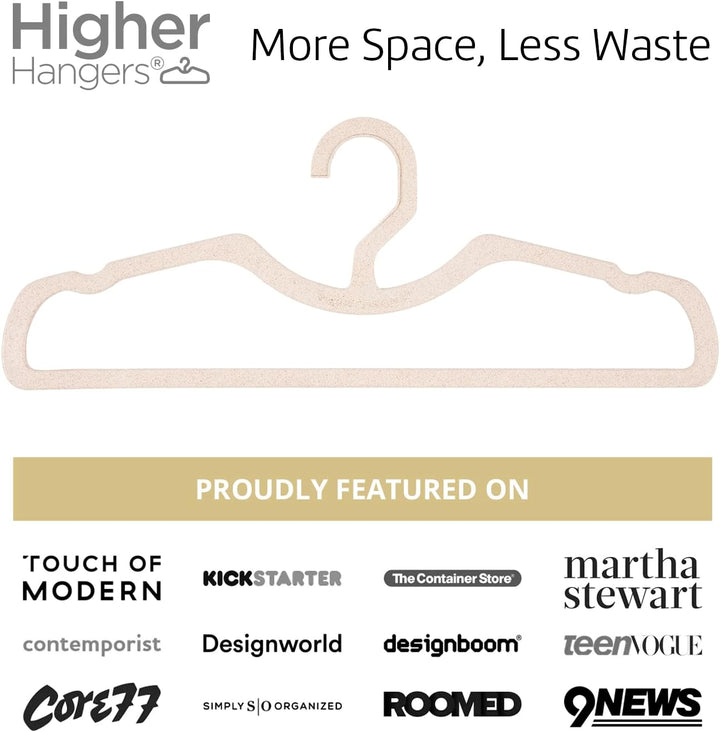 Higher Hangers BioSlim biodegradable flaxseed