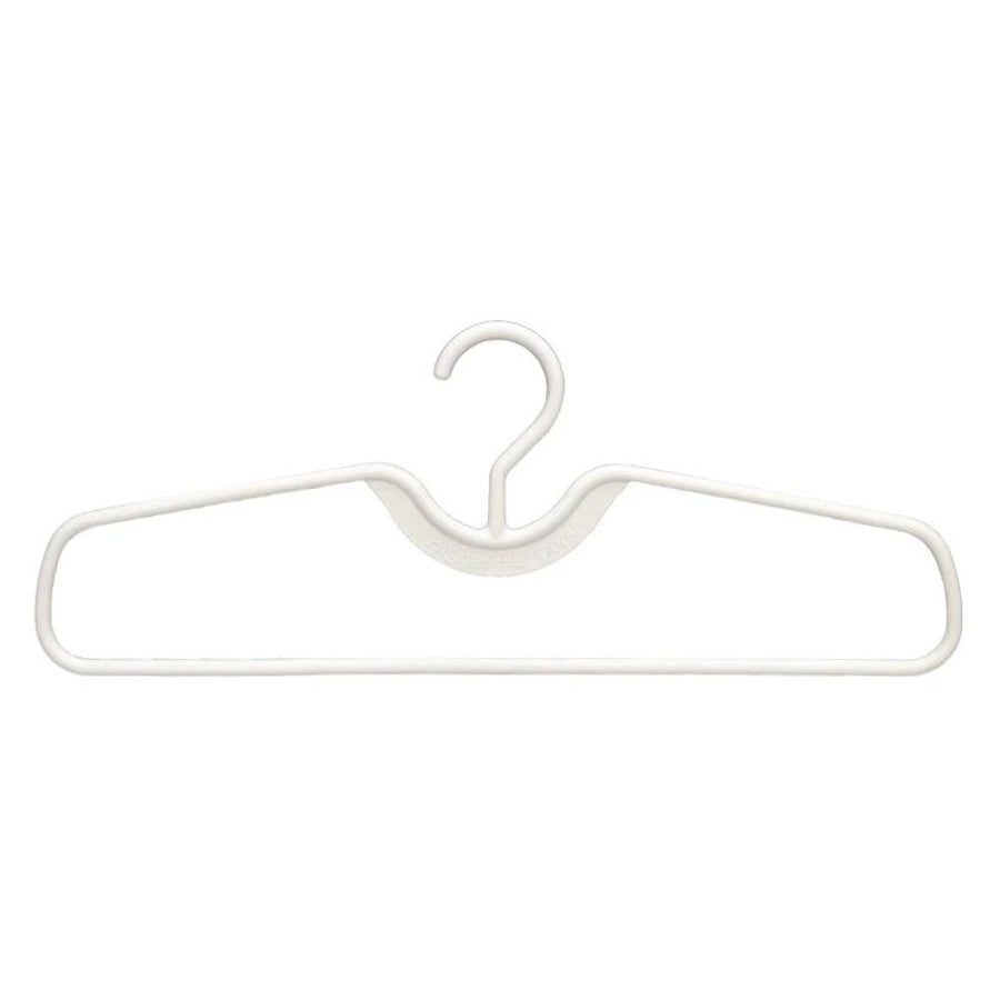 Higher Hangers Classic Plastic Space Saving Short Neck Clothes Hangers