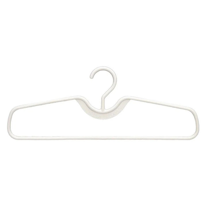 Higher Hangers Classic Plastic Space Saving Short Neck Clothes Hangers